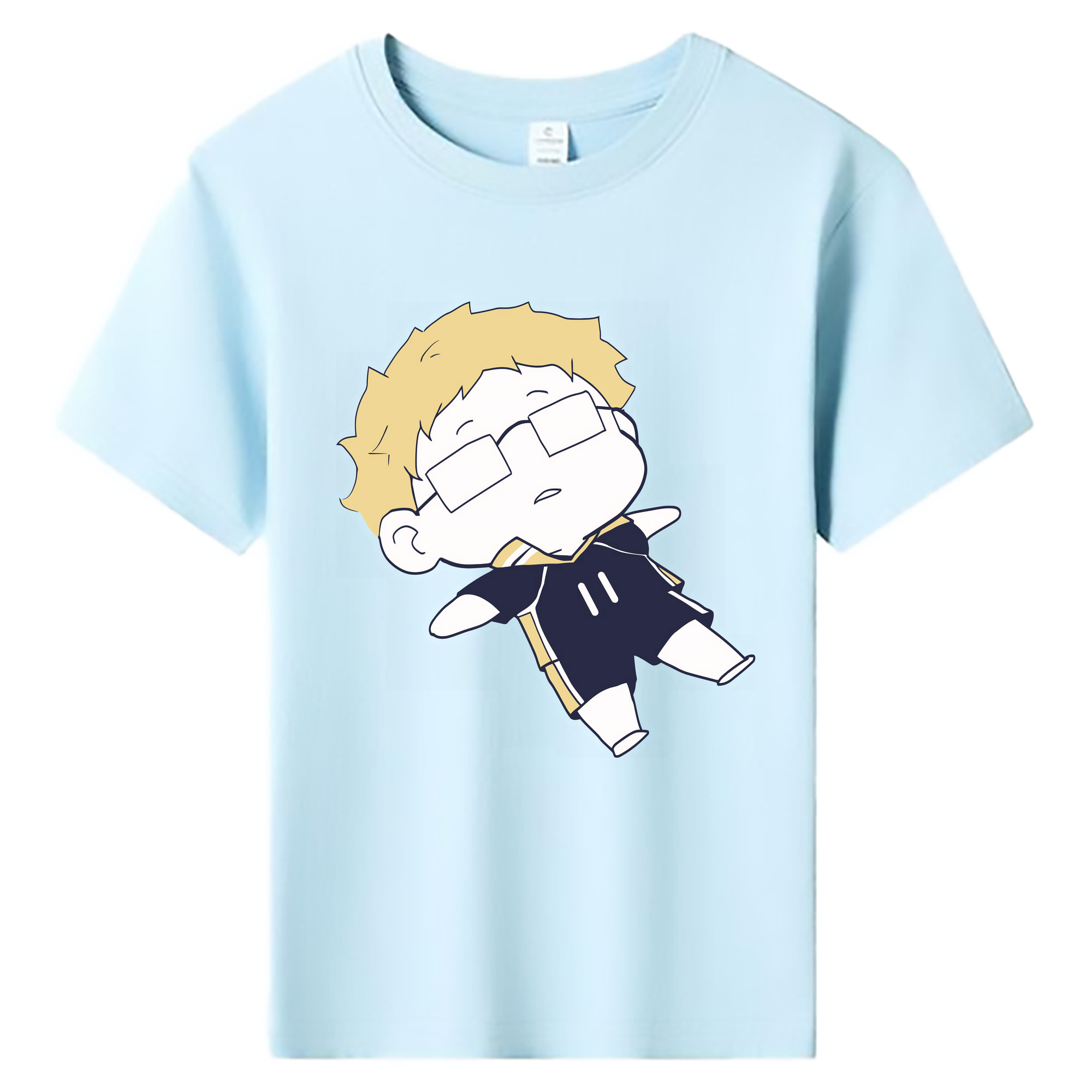 （画像用） ハイキュー!! Haikyu!! 綿100％キッズTシャツ（フロントプリント）